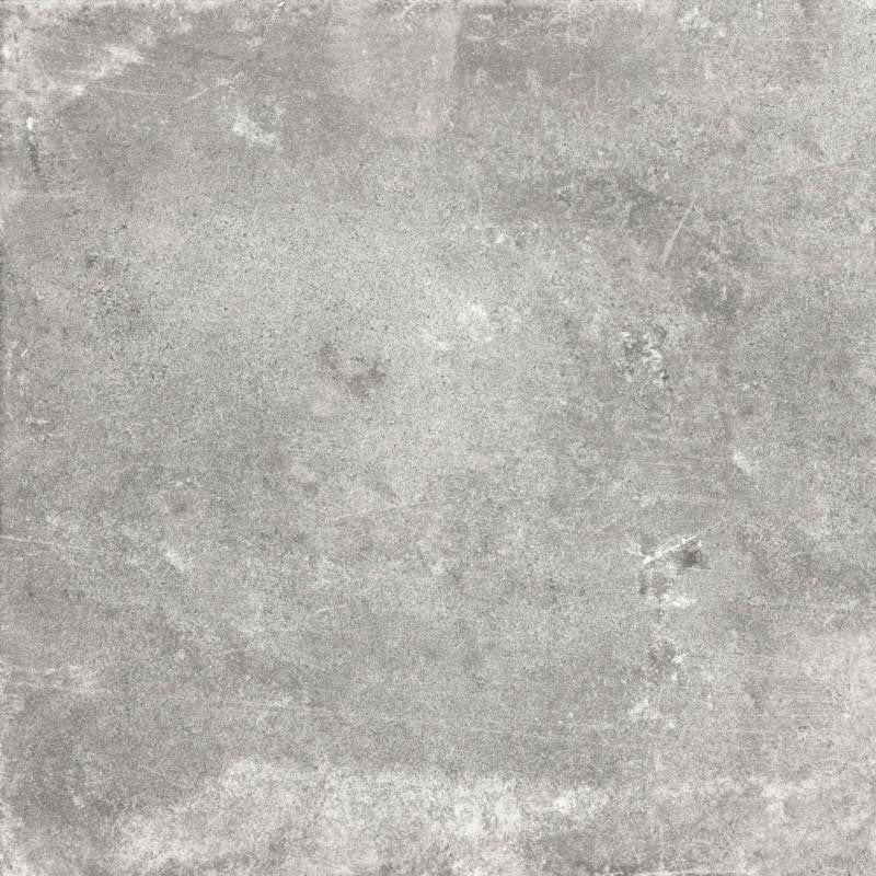 Baldosa de porcelana mate 24x24 gris estilo 4 puntos