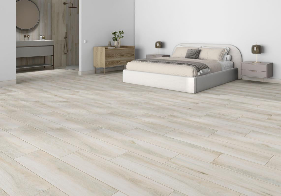 Louvre Cenere 10x40 Light Oak Look Porcelain Plank Tile