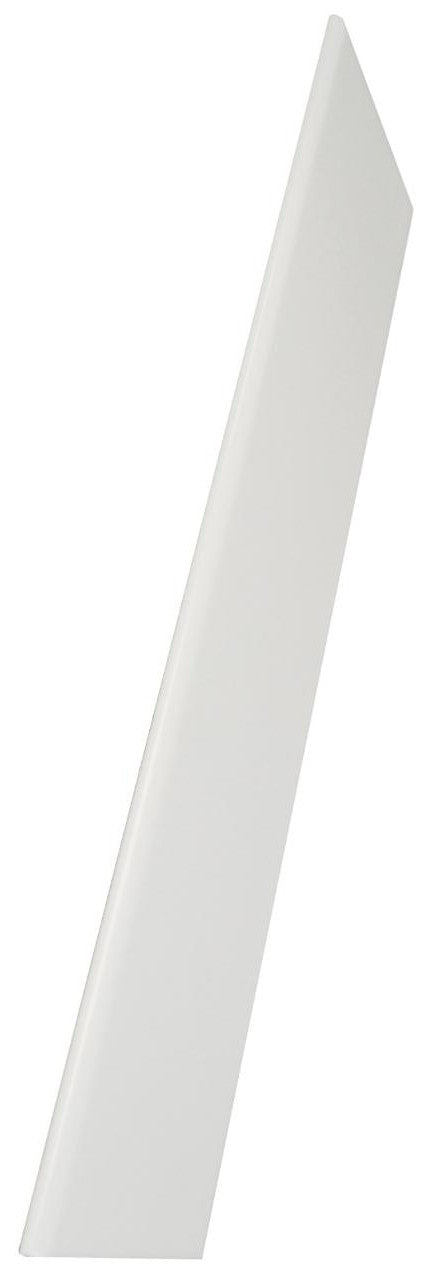 Natural Branco Matte Ceramic Bullnose 4x16