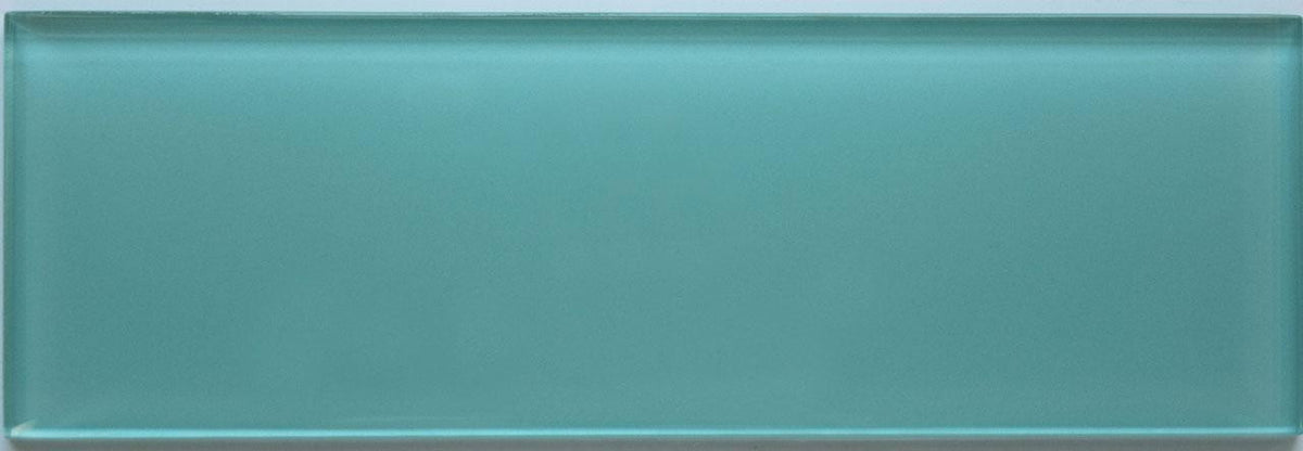 Aqua 3x9 Glass Subway Tile