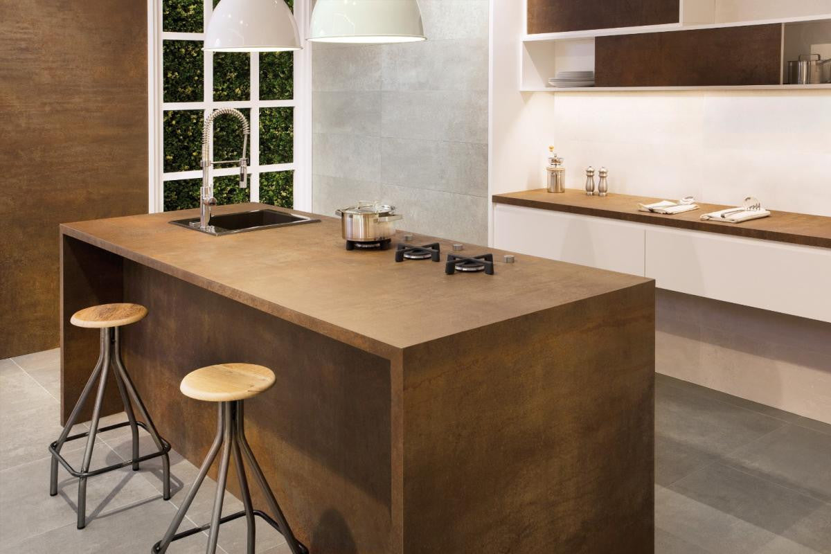 Coverlam Lava Corten 39x118 Porcelain Panel Porcelain Tile