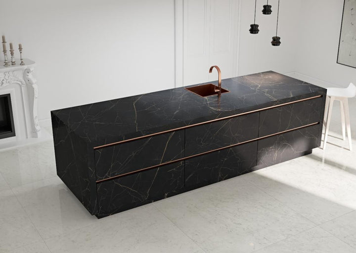 Panel de porcelana Coverlam Nero Ardi 39x118