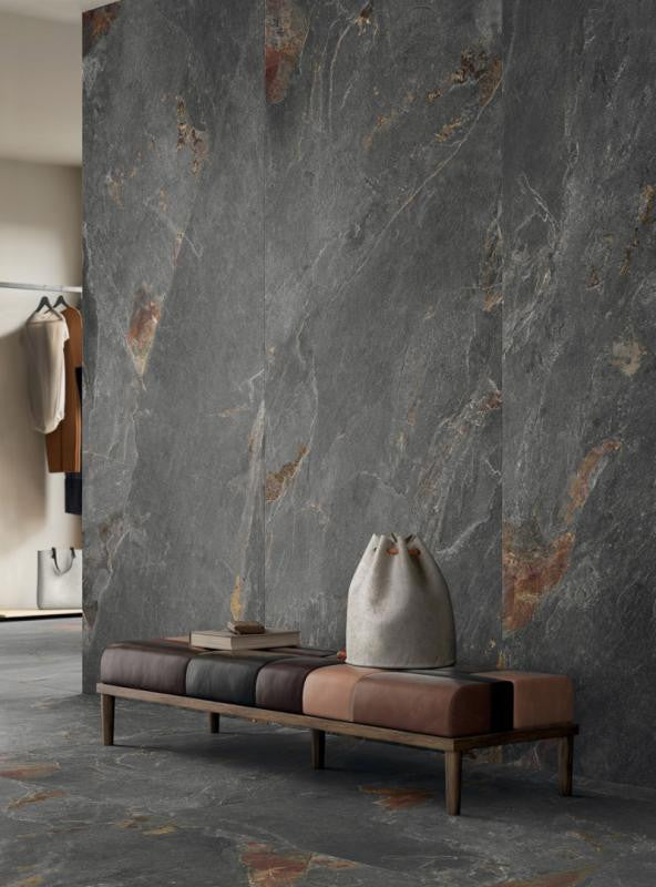Panel de porcelana de aspecto piedra Stone Trace Hollow 48x109