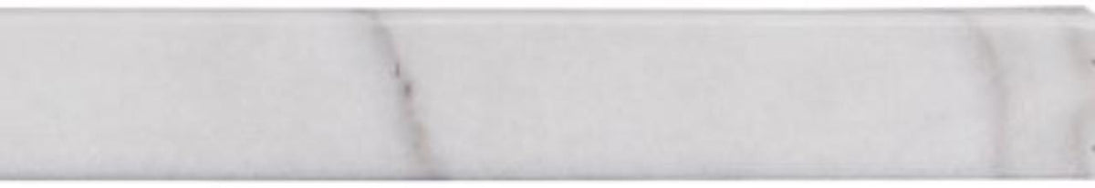 Carrara Polished Marble Threshold 2x36