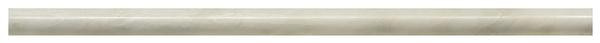 Pearl White Marble Pencil Liner Polished 5/8x12
