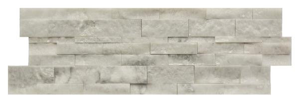 Carrara White 6x18 Split Face Marble Wall Panel Marble Tile