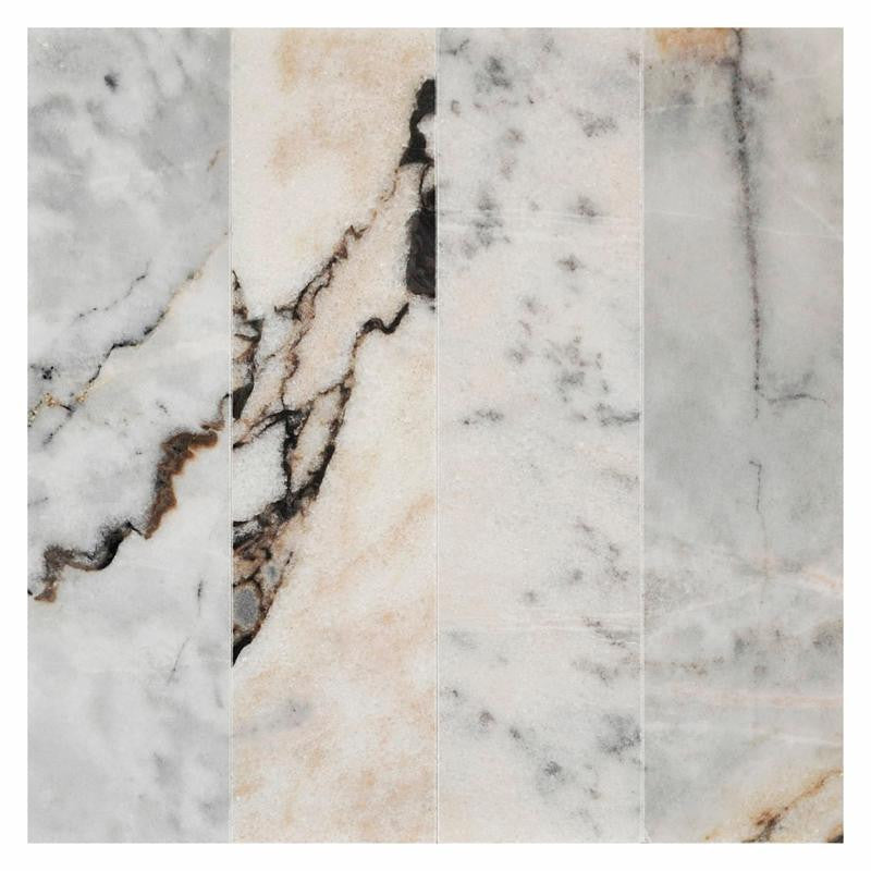 Azulejo Amazon Marble 3x12 Honed Subway