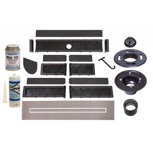 Goof Proof Linear Shower Drain