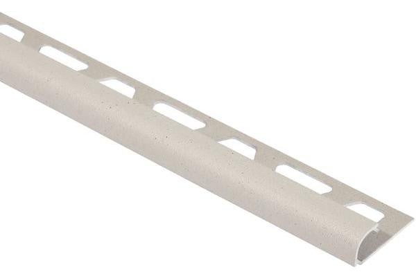 Schluter RONDEC 1/2" Ivory Aluminum Bullnose Trim