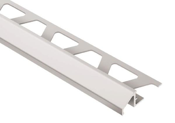 RENO-U 3/8" Satin Anodized Aluminum Tile Reducer
