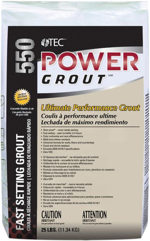 TEC 550 Power Grout, 25 lb - Dove Gray 908