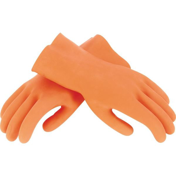 Guantes para lechada resistentes naranjas, XL