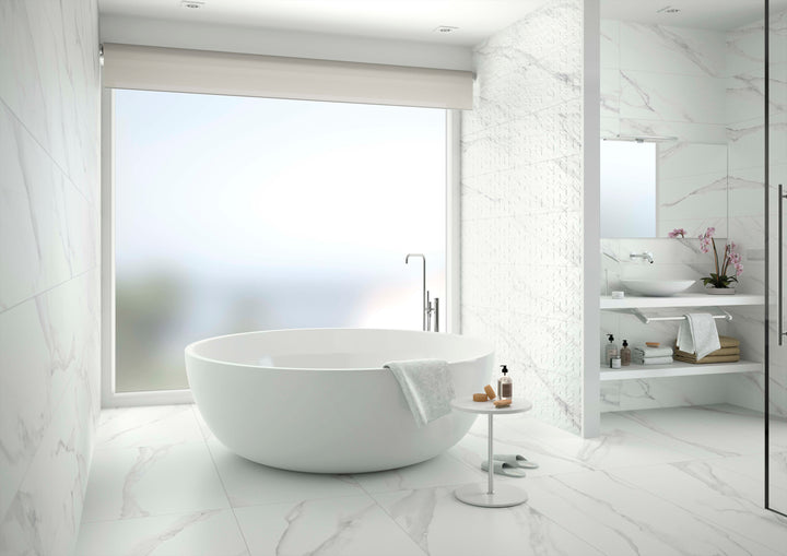Duomo Blanco 12x24 Matte Porcelain Tile