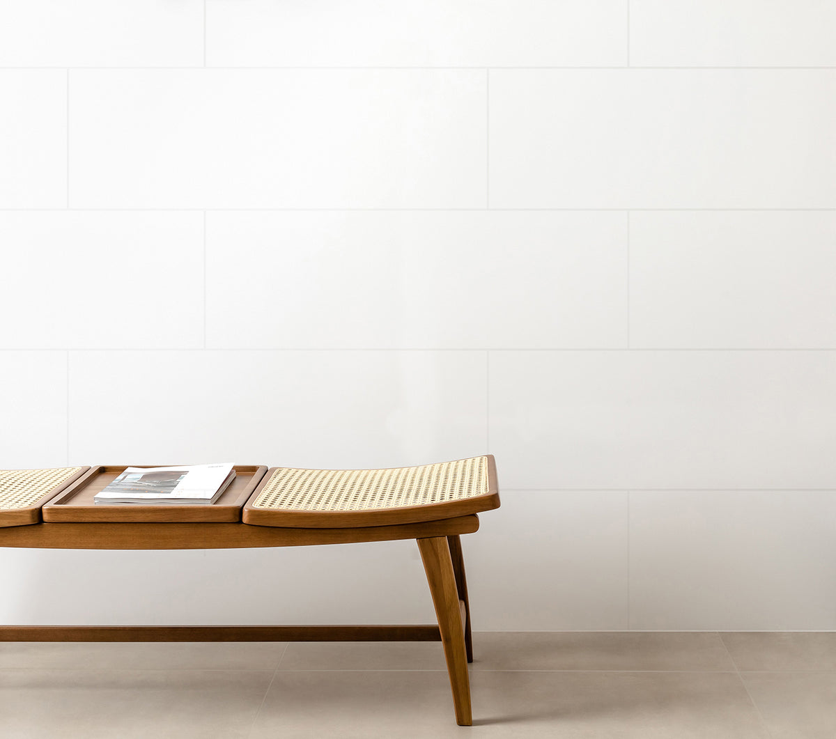 Diamante Branco Matte 12x36 Ceramic Tile