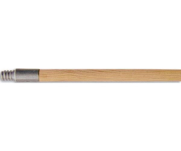 Mástil extensible de madera con punta metálica