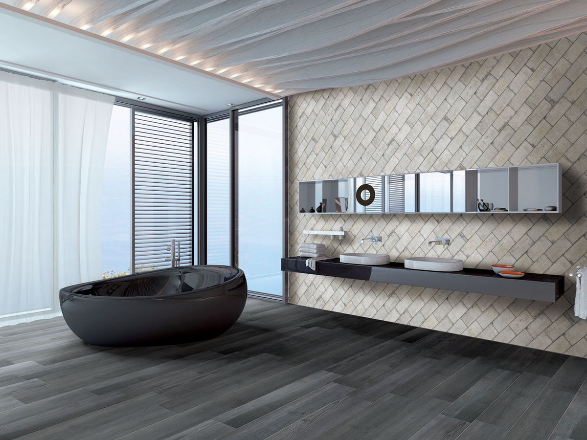 New York Greenwich Village 4x8 Brick Look Porcelain Tile