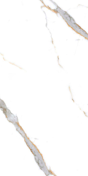 Porcelanato Calacatta Gold 24x48 Pulido Tipo Mármol