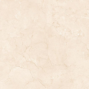 Mármol Crema Marfil 24x24 de Porcelana Pulida con Aspecto de Mármol