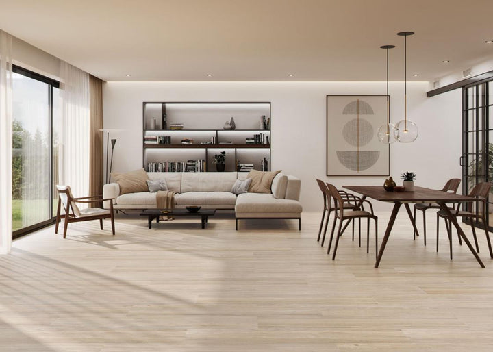 Havsta Natural 9x47 Wood Look Porcelain Plank Tile - 9.7mm