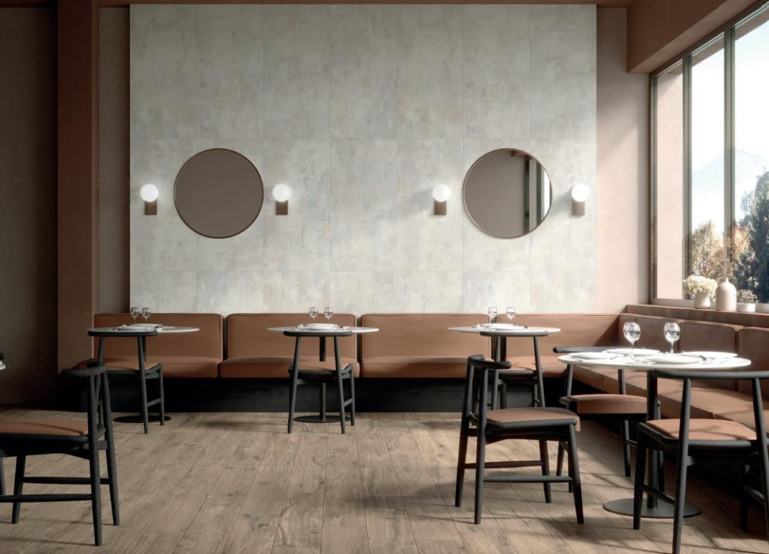 Sanctuary White 24x48 Marble Look Porcelain Tile