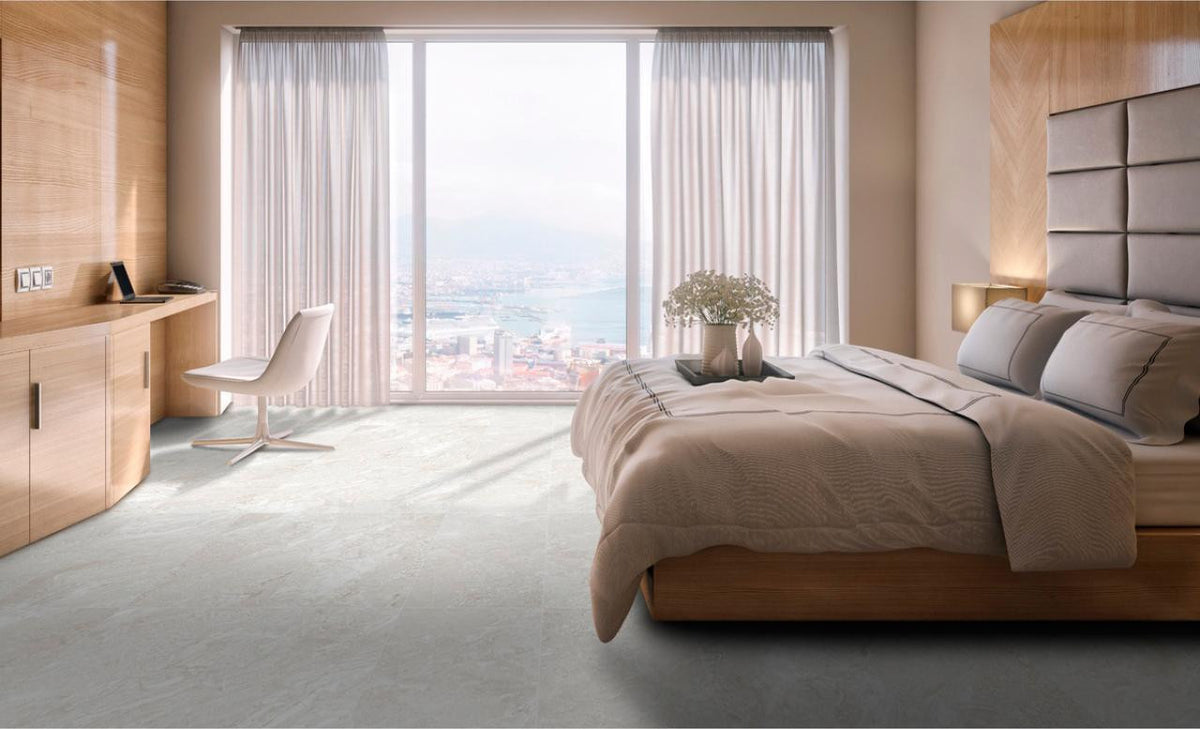 Brescia White 11x22 Porcelain Floor Tile