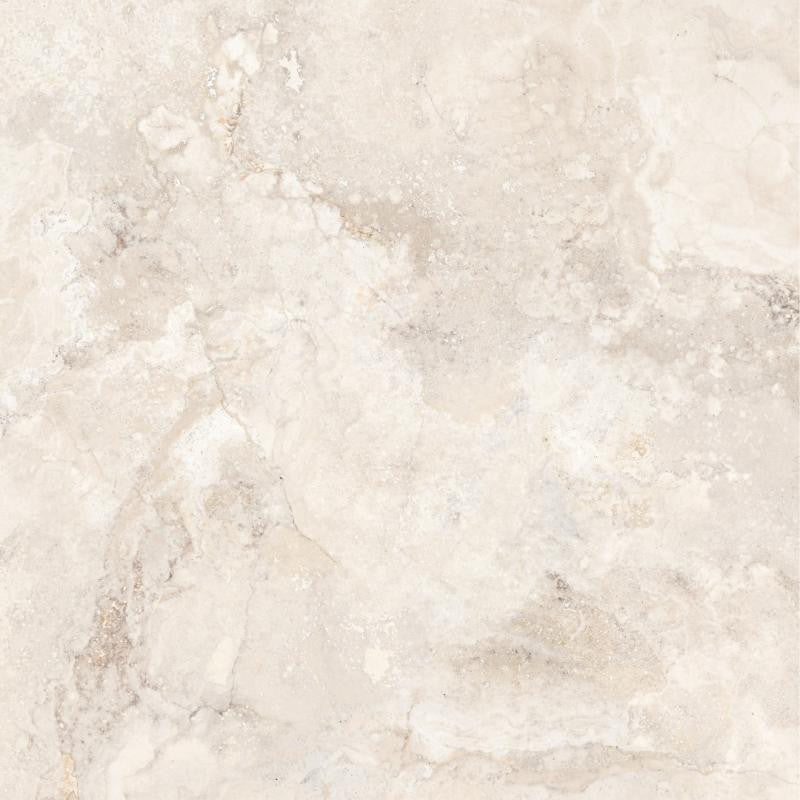Rapolano Bone Polished 24x24 Travertine Look Porcelain Tile