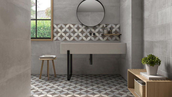 Art Lepic 9x9 Patterned Porcelain Tile
