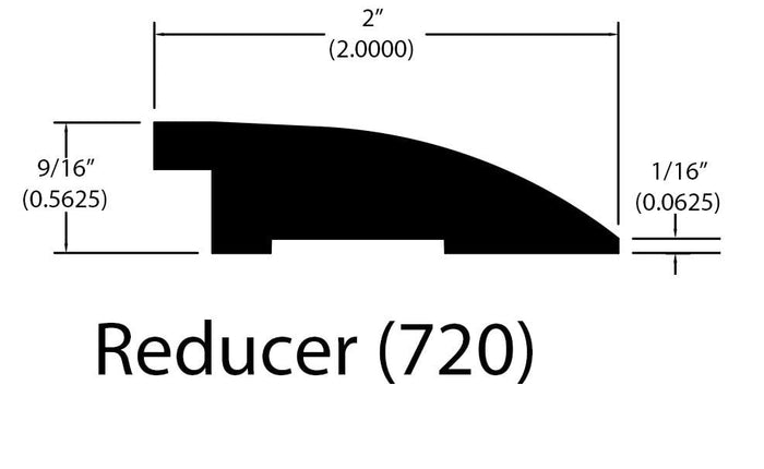 Reductor al ras de madera dura de ingeniería Zinfandel de Southport 1