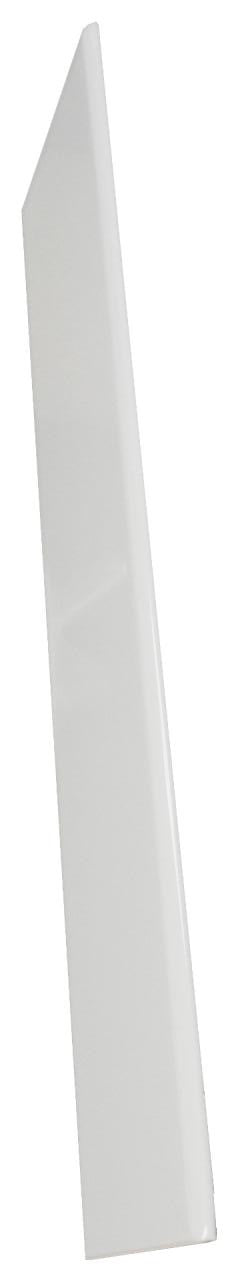 Natural Branco Glossy Ceramic Bullnose 4x16