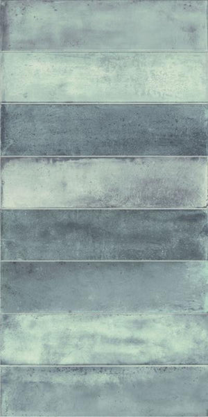 Azulejo de pared de porcelana Living Blue de 12x24