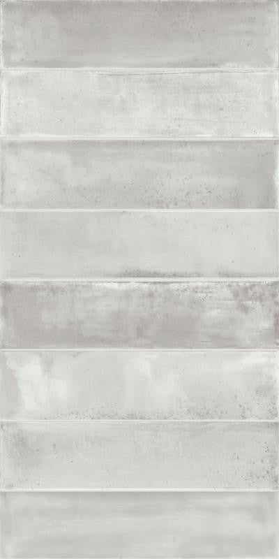 Azulejo de pared de porcelana Living White de 12x24