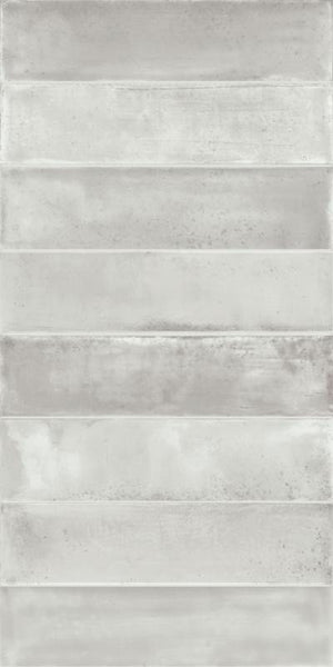 Azulejo de pared de porcelana Living White de 12x24