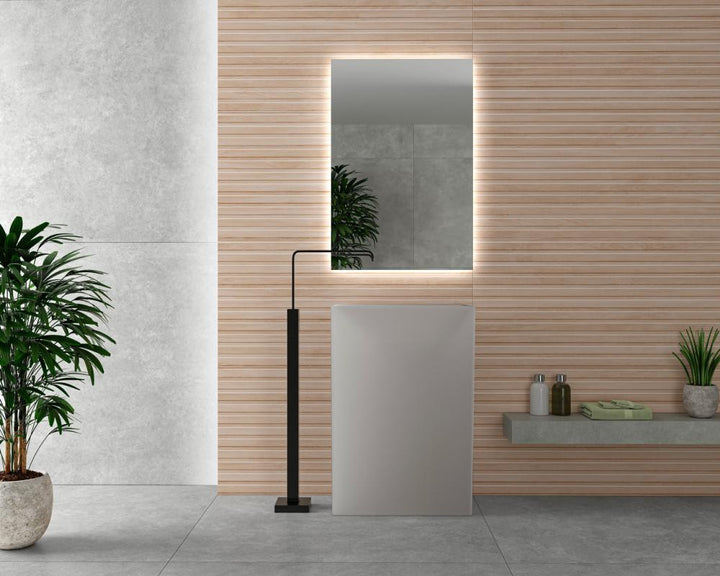 Helsinki RLV Haya 24x48 Fluted Wood Look Porcelain Wall Tile