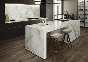 Coverlam Cuarzo Reno 48x109 Polished Porcelain Panel Porcelain Tile