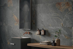 Panel de porcelana de aspecto piedra Stone Trace Hollow 48x109