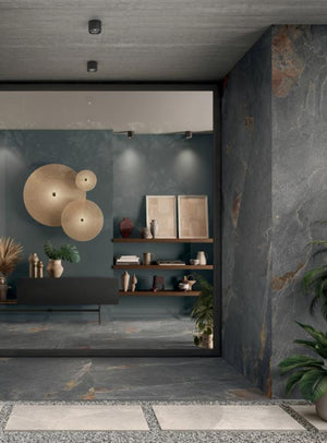 Panel de porcelana de aspecto piedra Stone Trace Hollow 48x109