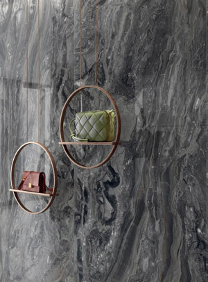 Perpetual Orobico Blend Polished 48x109 Marble Look Porcelain Panel Porcelain Tile