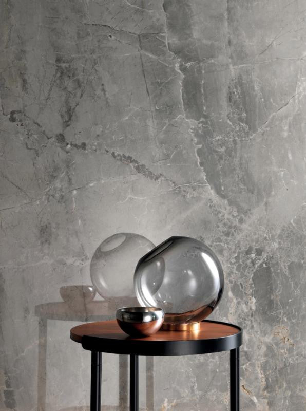 Synestesia Gray Marble 48x109 Polished Porcelain Panel Porcelain Tile