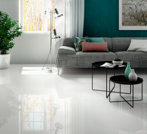 Cotto D'Este B&W White 39x118 Porcelain Panel Porcelain Tile