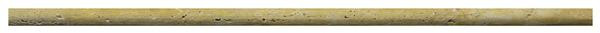 Valencia Travertine Pencil Liner 0.4x12