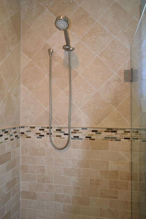 Classic Premium Travertine Tumbled 3x6 Subway Tile