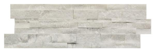 Carrara White 6x18 Split Face Marble Wall Panel Marble Tile