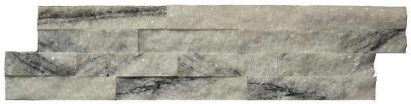 Adanga White Ledger 6x24 Natural Marble Panel Marble Tile