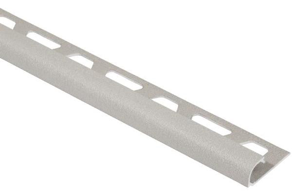 Schluter RONDEC 1/2" Greige Aluminum Bullnose Trim 1