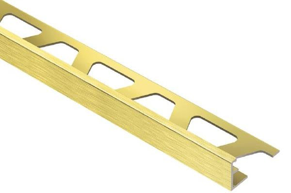 JOLLY 1/2" Aluminum Edge Trim, Brushed Brass 1