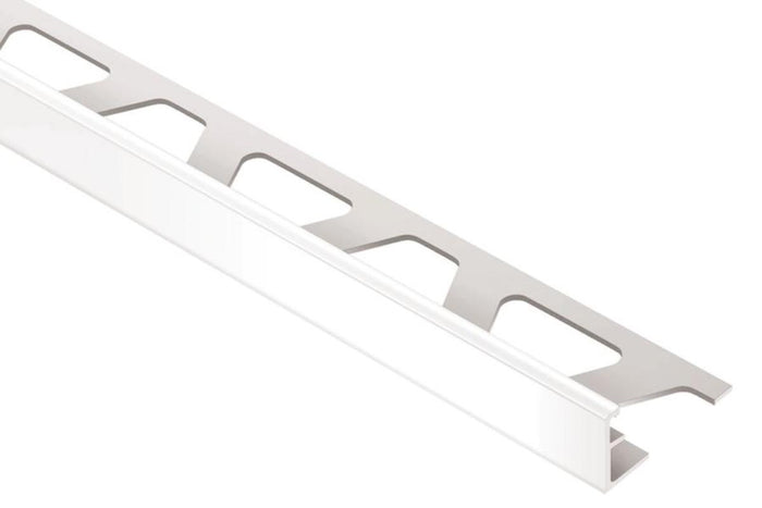 Schluter JOLLY 3/8" PVC Edge Trim, Bright White 1