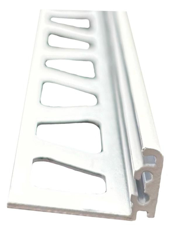 Schluter JOLLY 10' 1/2" Perfil de aluminio blanco mate