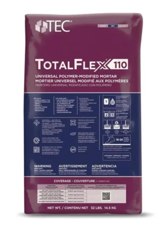 TEC TotalFlex 110 Mortar White 32 lb 1
