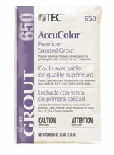 TEC Jet Black 25 lb Sanded Grout
