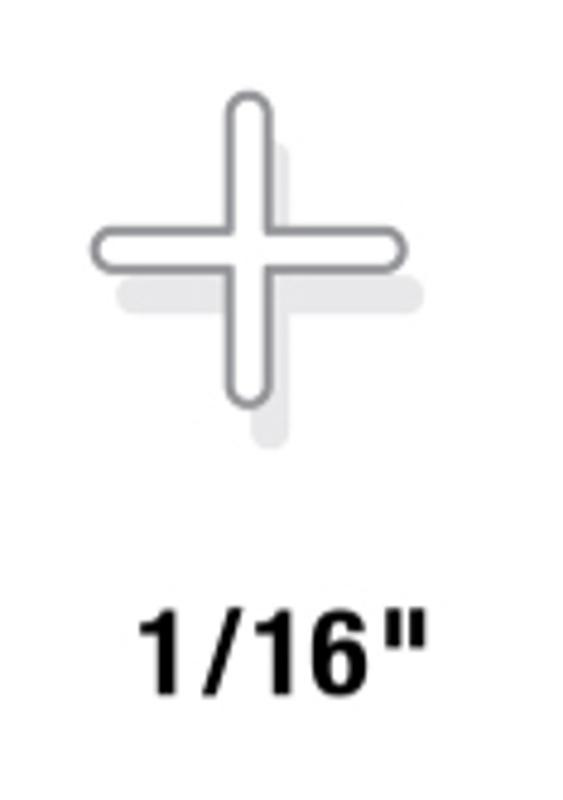 Soft Wall Spacers 1/16" 300 Pack 1